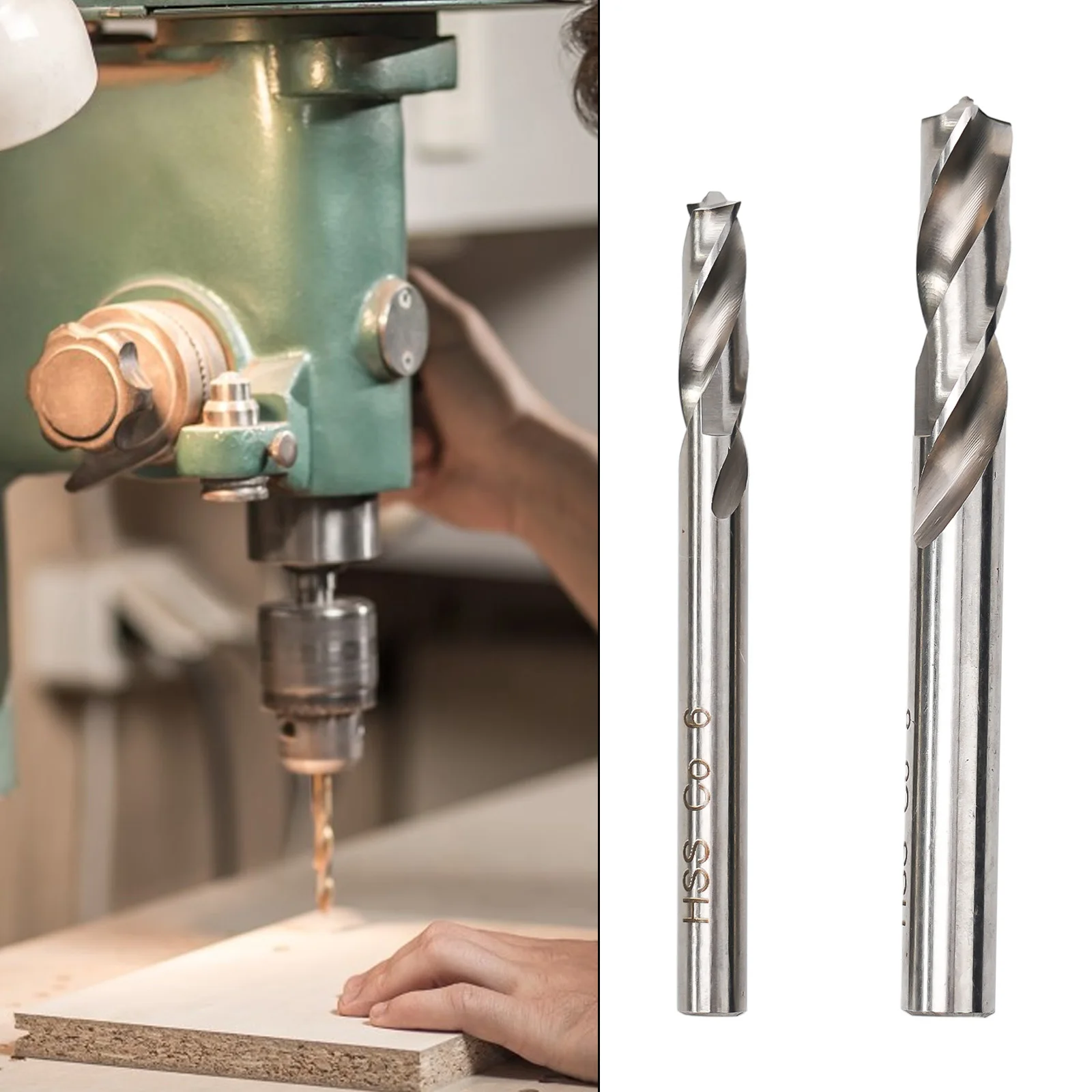 Spot Weld Drill Bit Cutter Cobalt Tip Set 6mm & 8mm For Professional Or Occasional Removing Spot Welds Drill Of Hard Spot Welds
Spot Weld Drill Bit Cutter Cobalt Tip Set 6mm & 8mm For Professional Or Occasional Removing Spot Welds Drill Of Hard Spot Welds