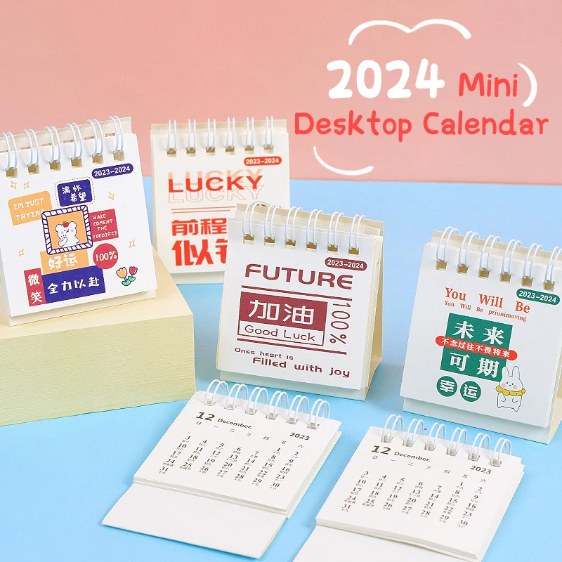2024 Mini Calendar Simple Desk Fresh Cute Desktop Coil Calendar Office Supplies Monthly Planner Desk Accessories Decor Record
2024 Mini Calendar Simple Desk Fresh Cute Desktop Coil Calendar Office Supplies Monthly Planner Desk Accessories Decor Record