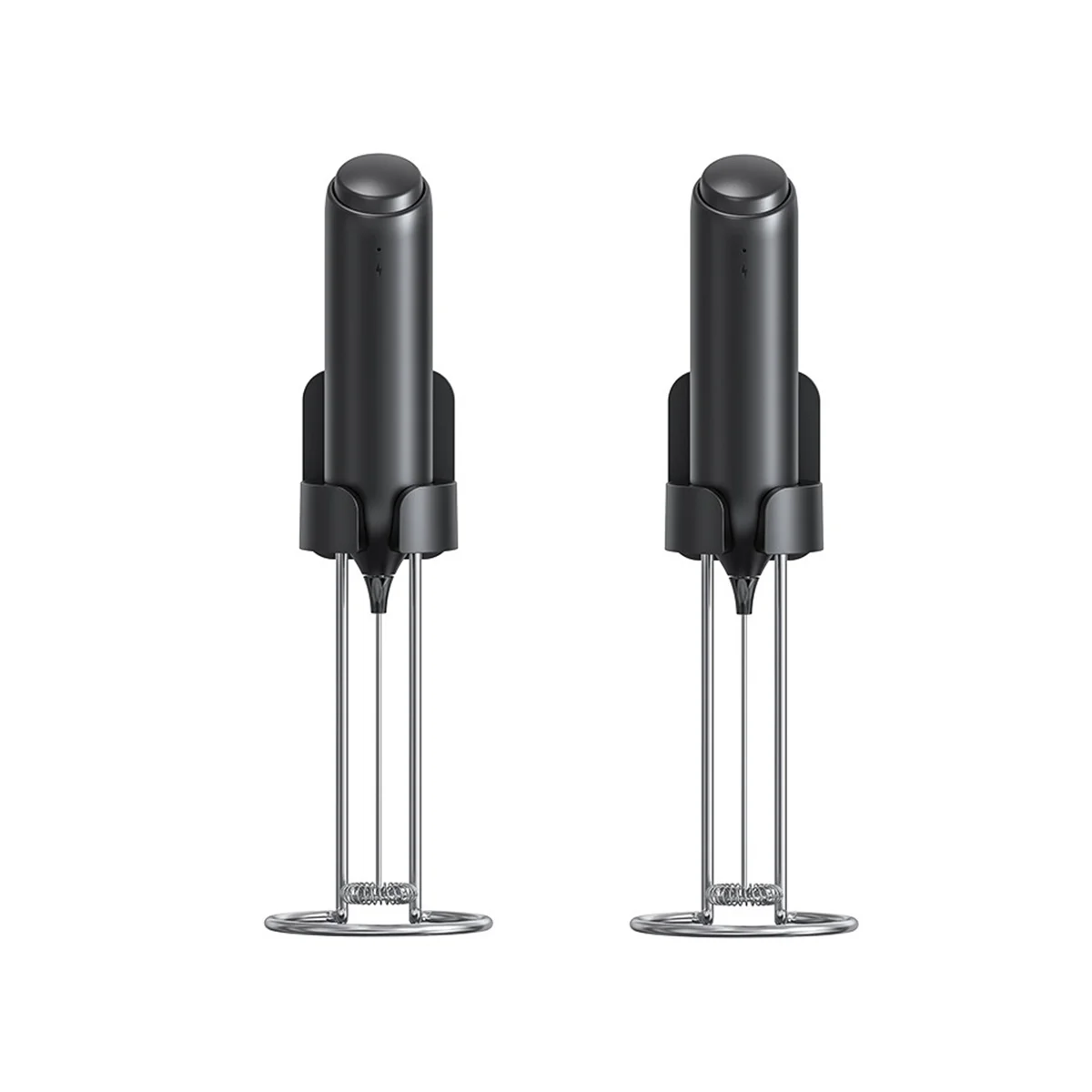 Rechargeable Milk Frother Handheld with Stand, Electric Coffee Frother, Electric Whisk, Portable Drink Mixer
Rechargeable Milk Frother Handheld with Stand, Electric Coffee Frother, Electric Whisk, Portable Drink Mixer