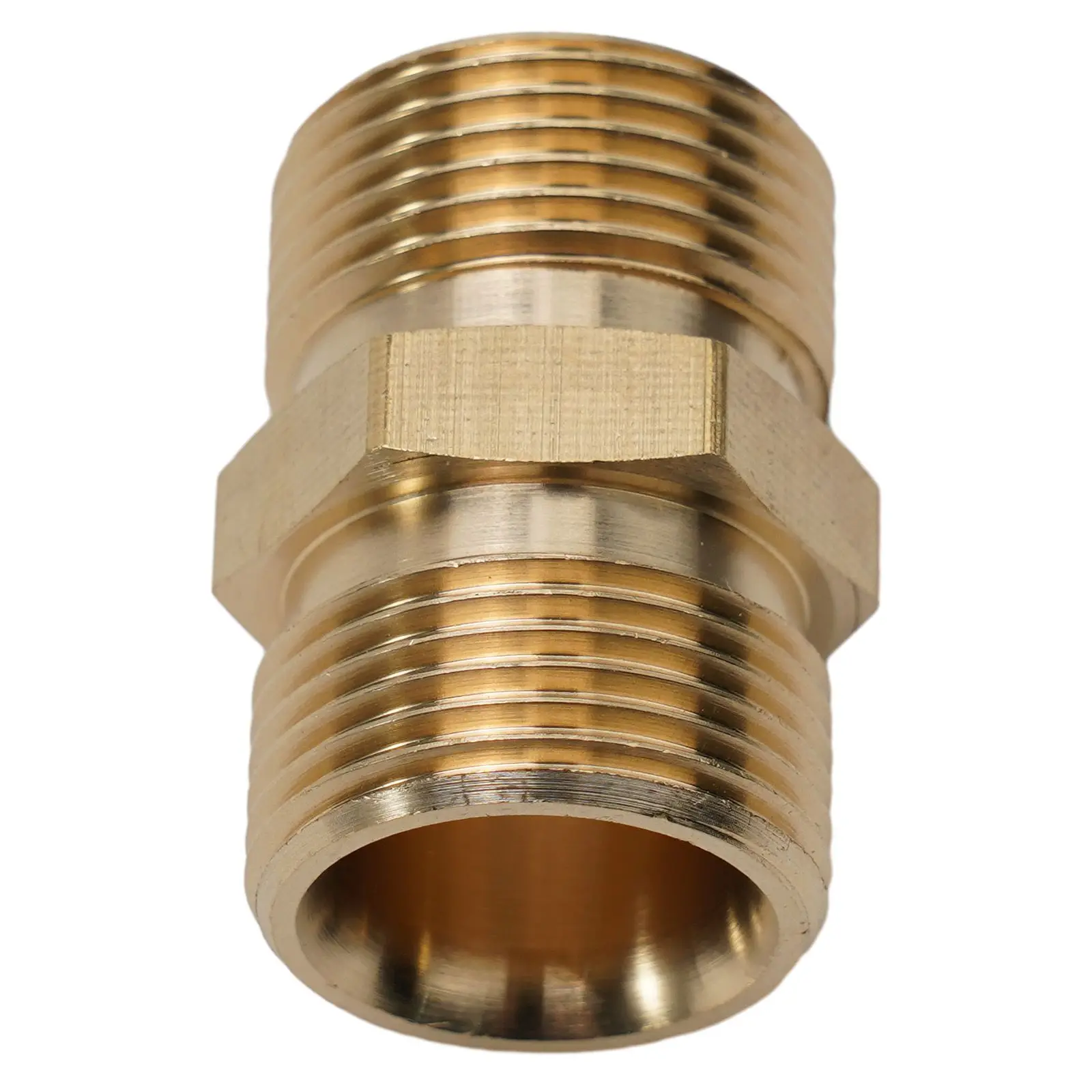 M22/15mm Or M22/14mm To Male Adapter Connector Brass Gold Power Pressure Washer Hose Outlet 1.5mm Pitch Quick Fitting
M22/15mm Or M22/14mm To Male Adapter Connector Brass Gold Power Pressure Washer Hose Outlet 1.5mm Pitch Quick Fitting