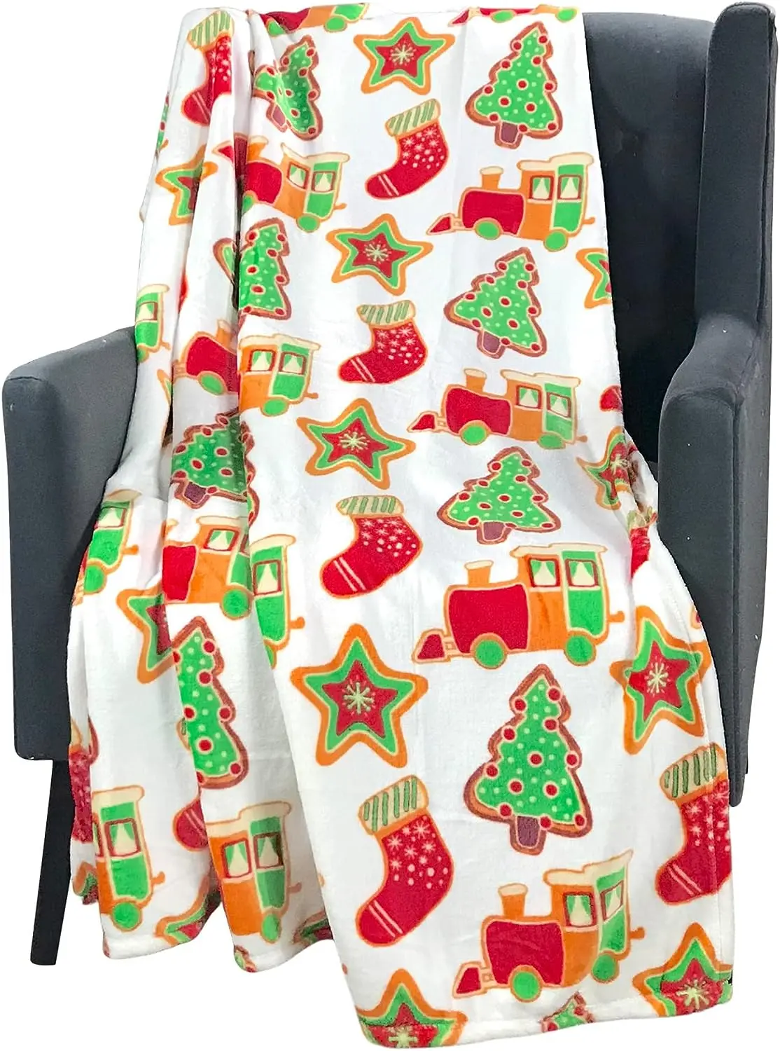 SaltaStore, декоративное одеяло, рождественское одеяло, яркие красочные изображения печенья, одеяло из дерева и железной дороги
SaltaStore, декоративное одеяло, рождественское одеяло, яркие красочные изображения печенья, одеяло из дерева и железной дороги