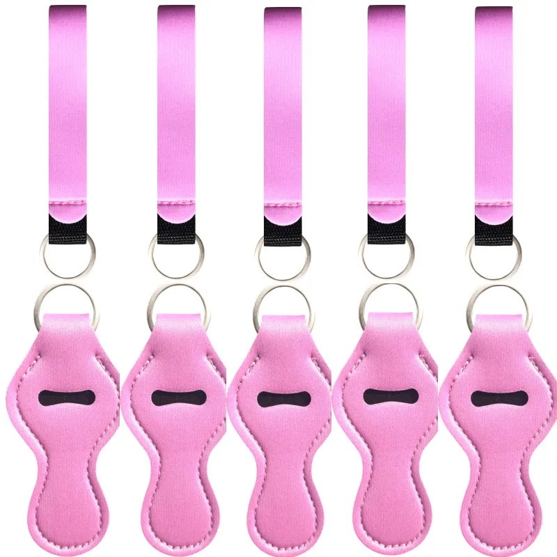 5pairs Pure Color Keychain Chapstick Holders Wristband Portable Lipstick Cases Keyring Party Gifts for Girls Bag Pendant
5pairs Pure Color Keychain Chapstick Holders Wristband Portable Lipstick Cases Keyring Party Gifts for Girls Bag Pendant