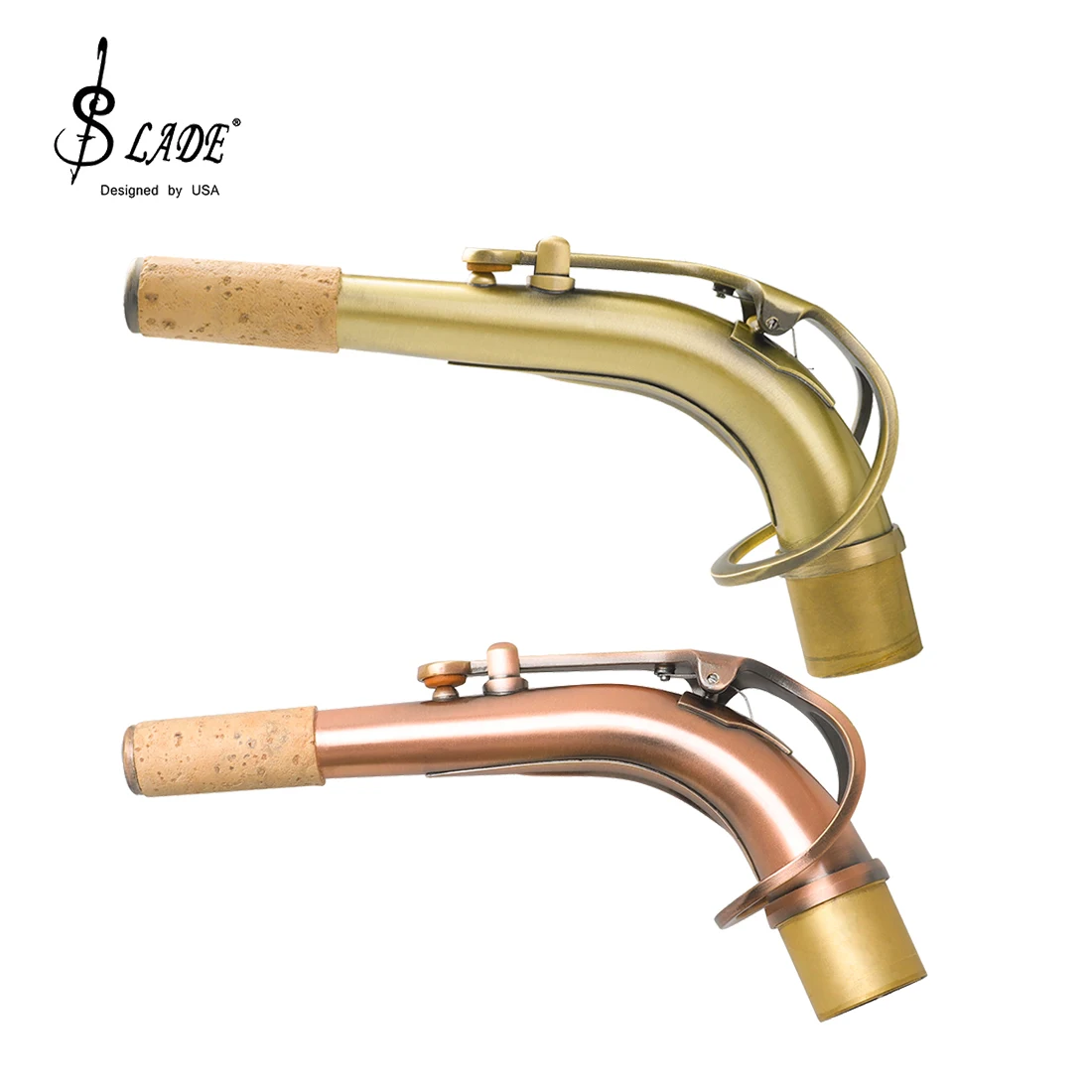 Alto Saxophone Neck 24.5mm Universal Brass Alto Sax Bent Neck Vintage Red Copper Bronze Woodwind Instrument Parts & Accessories
Alto Saxophone Neck 24.5mm Universal Brass Alto Sax Bent Neck Vintage Red Copper Bronze Woodwind Instrument Parts & Accessories