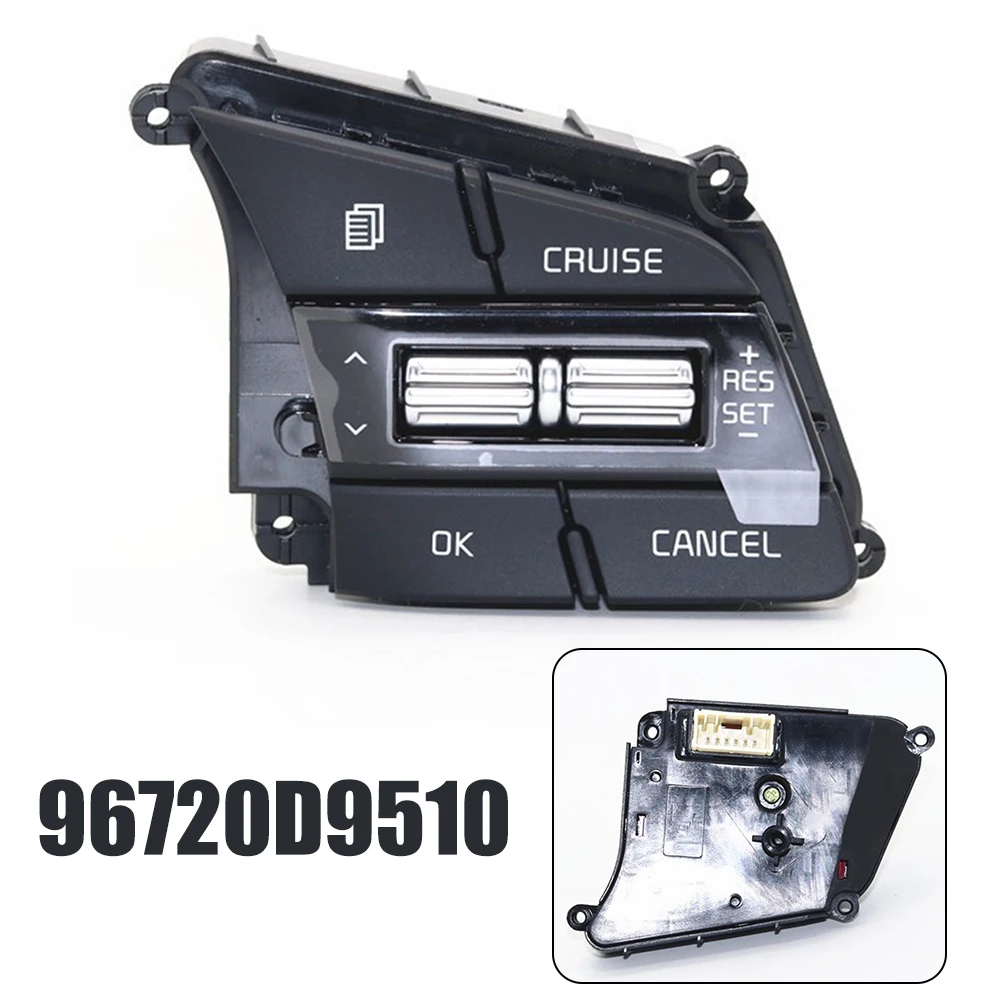 1pcs Black Plastic Wheel Remote Control Cruise Switch For KIA Sportage QL 2019+ OEM Number 96720D9510 Replacement Car Accessorie
1pcs Black Plastic Wheel Remote Control Cruise Switch For KIA Sportage QL 2019+ OEM Number 96720D9510 Replacement Car Accessorie