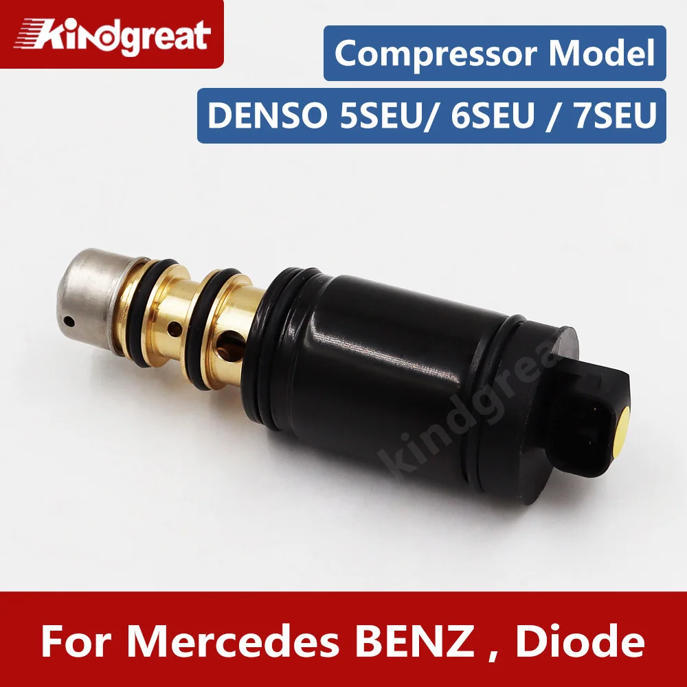 

NEW Denso 5SEU 6SEU 7SEU A/C Air Conditioning Compressor Electric Control Valve For Mercedes-Benz W204 C180 C200 C260 W212 W211