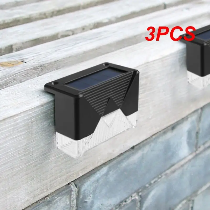 3PCS Waterproof LED Solar Light Outdoor Lighting Lamp Terrace Cortyard Fence Step Floor Solar Lamp Garden Decorations Wall 
3PCS Waterproof LED Solar Light Outdoor Lighting Lamp Terrace Cortyard Fence Step Floor Solar Lamp Garden Decorations Wall