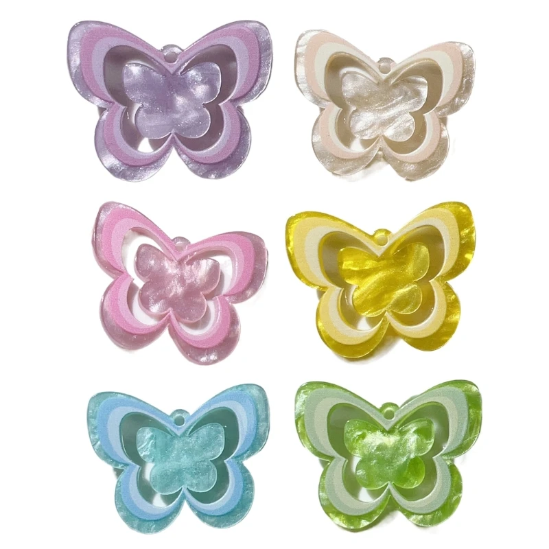 Hollow Butterfly Pendant Jewelry Making Pendant with Hole Decorative Acrylic Butterfly Charm Bracelet Making Bead DIY
Hollow Butterfly Pendant Jewelry Making Pendant with Hole Decorative Acrylic Butterfly Charm Bracelet Making Bead DIY
