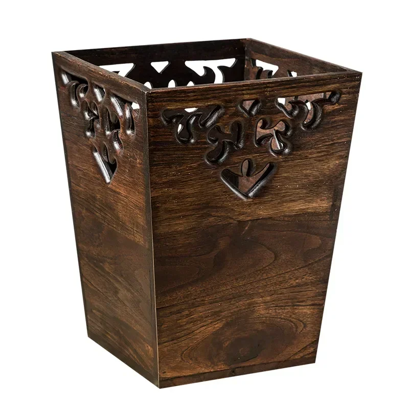 Китайская креативная корзина для мусора, большая винтажная деревянная корзина для бумаги в ванную, гостиную, кухню, чайную, бытовое ведро из массива дерева 
Китайская креативная корзина для мусора, большая винтажная деревянная корзина для бумаги в ванную, гостиную, кухню, чайную, бытовое ведро из массива дерева