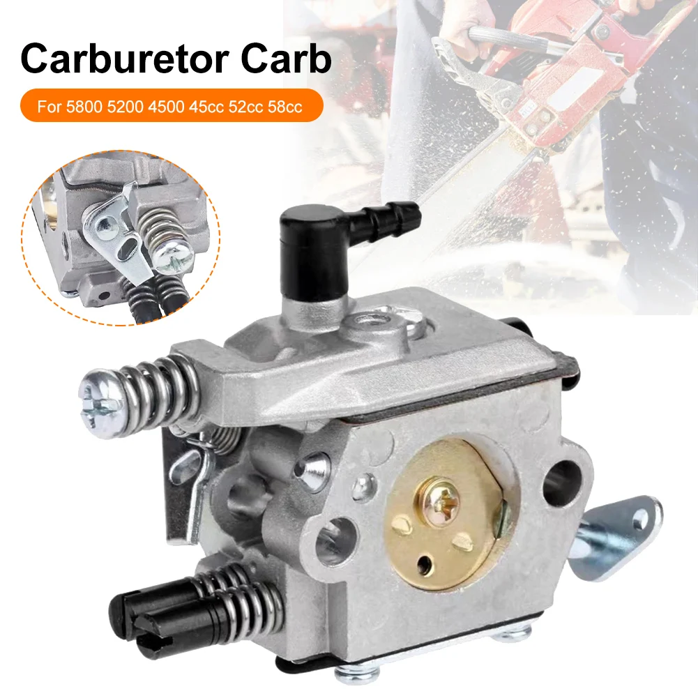 Replacement Carburetor Carb For 5800 5200 4500 45cc 52cc 58cc Chainsaw Parts Home Garden Power Tool Accessories
Replacement Carburetor Carb For 5800 5200 4500 45cc 52cc 58cc Chainsaw Parts Home Garden Power Tool Accessories