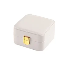 Girls' Jewelry Box Travel Portable Stylish Mini Jewelry Case Home Bedroom Pu Leather Rings Earrings Storage Box Gift For Women
Girls' Jewelry Box Travel Portable Stylish Mini Jewelry Case Home Bedroom Pu Leather Rings Earrings Storage Box Gift For Women