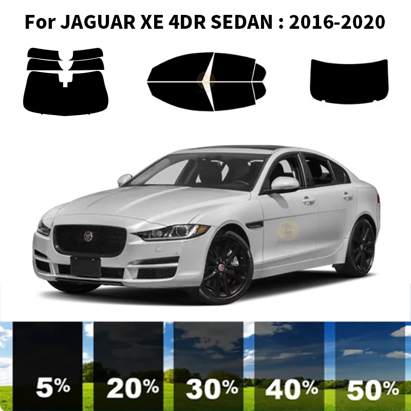 Precut nanoceramics car UV Window Tint Kit Automotive Window Film For JAGUAR XE 4DR SEDAN 2016-2020
Precut nanoceramics car UV Window Tint Kit Automotive Window Film For JAGUAR XE 4DR SEDAN 2016-2020