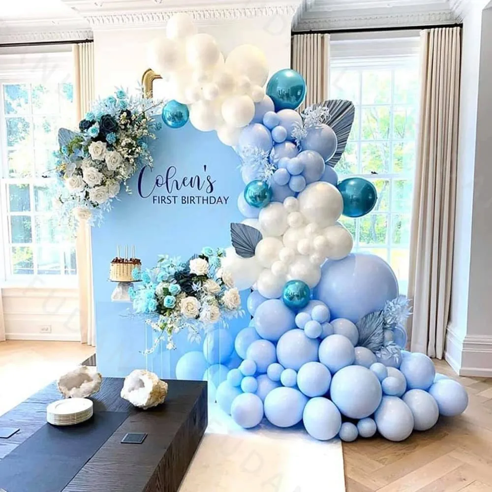 99PC Macaron Blue Balloon Garland Arch Kit Birthday Party Decoration Latex Green Wedding Baby Shower Baptism Kids Balloon
99PC Macaron Blue Balloon Garland Arch Kit Birthday Party Decoration Latex Green Wedding Baby Shower Baptism Kids Balloon