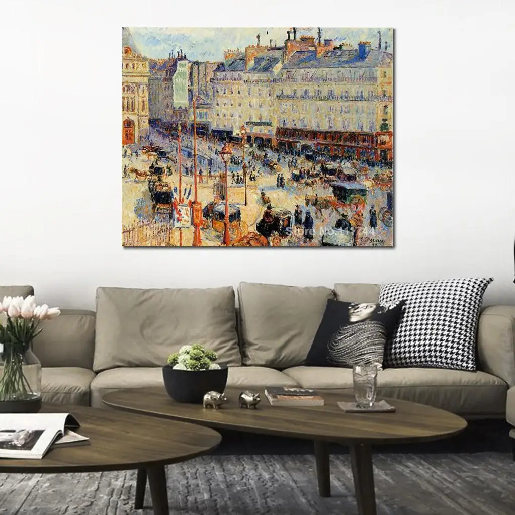 Copy Paintings of Famous Artist Place Du Havre Paris Camille Pissarro Artwork High Quality Handmade
Copy Paintings of Famous Artist Place Du Havre Paris Camille Pissarro Artwork High Quality Handmade