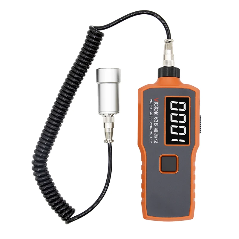 VICTOR VC63B Vibration Meter Measure Vibration Displacement RMS Of Vibration Velocity Acceleration Of Rotating Machinery
VICTOR VC63B Vibration Meter Measure Vibration Displacement RMS Of Vibration Velocity Acceleration Of Rotating Machinery