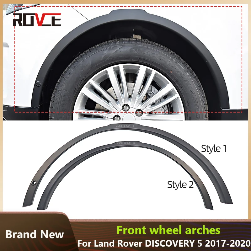 ROVCE Front Wheel Eyebrow Protector For Land Rover Discovery 5 2017 2018 2019 2020 2021 L462 Wheel-arch Styling Accessories
ROVCE Front Wheel Eyebrow Protector For Land Rover Discovery 5 2017 2018 2019 2020 2021 L462 Wheel-arch Styling Accessories