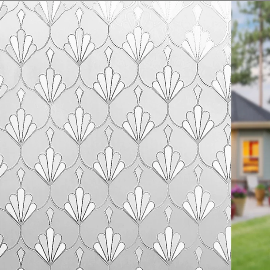 Privacy Window Film Non Adhesive Frosted Glass Film Sun Blocking Window Sticker Self Static Cling Decorative Glass Film for Home
Privacy Window Film Non Adhesive Frosted Glass Film Sun Blocking Window Sticker Self Static Cling Decorative Glass Film for Home