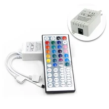 RGB Led Control Box Light Dimmer Regulator IR24/44 Keys IR Remote Controller For 3528 5050 12V Strip Light Point-source Lamp
RGB Led Control Box Light Dimmer Regulator IR24/44 Keys IR Remote Controller For 3528 5050 12V Strip Light Point-source Lamp