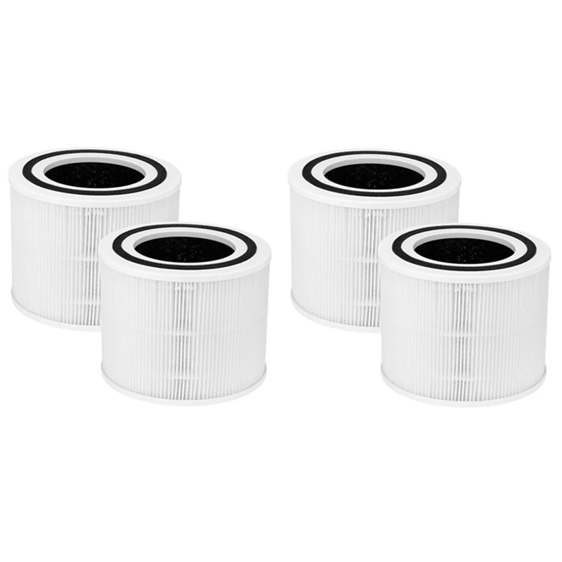 4 PCS True HEPA Filter 3-IN-1 For Levoit Air Purifier Core 300 Core 300S Core 300-RF Accessories
4 PCS True HEPA Filter 3-IN-1 For Levoit Air Purifier Core 300 Core 300S Core 300-RF Accessories