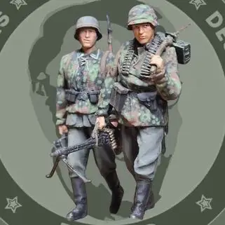 

1/35 Resin Model Figure GK，German soldier , Unassembled and unpainted kit