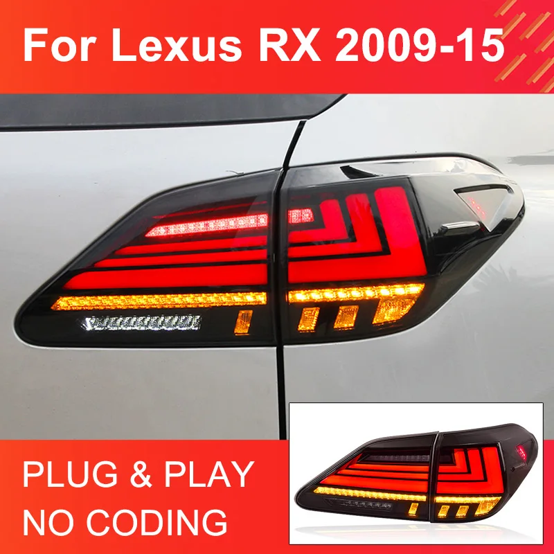 LED Tail Light Assembly for Lexus RX270 300 350 450 2009-2015 Taillights Plug and Play LED Dynamic Turning Rear Tail Lamps
LED Tail Light Assembly for Lexus RX270 300 350 450 2009-2015 Taillights Plug and Play LED Dynamic Turning Rear Tail Lamps