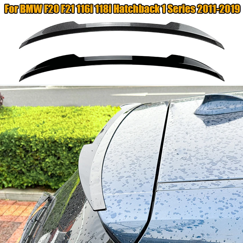 

For BMW F20 F21 116i 120i 118i M135i Hatchback 1 Series 2011-2019 MAXTON Style Rear Roof Lip Spoiler Car Rear Trunk Lip Spoiler