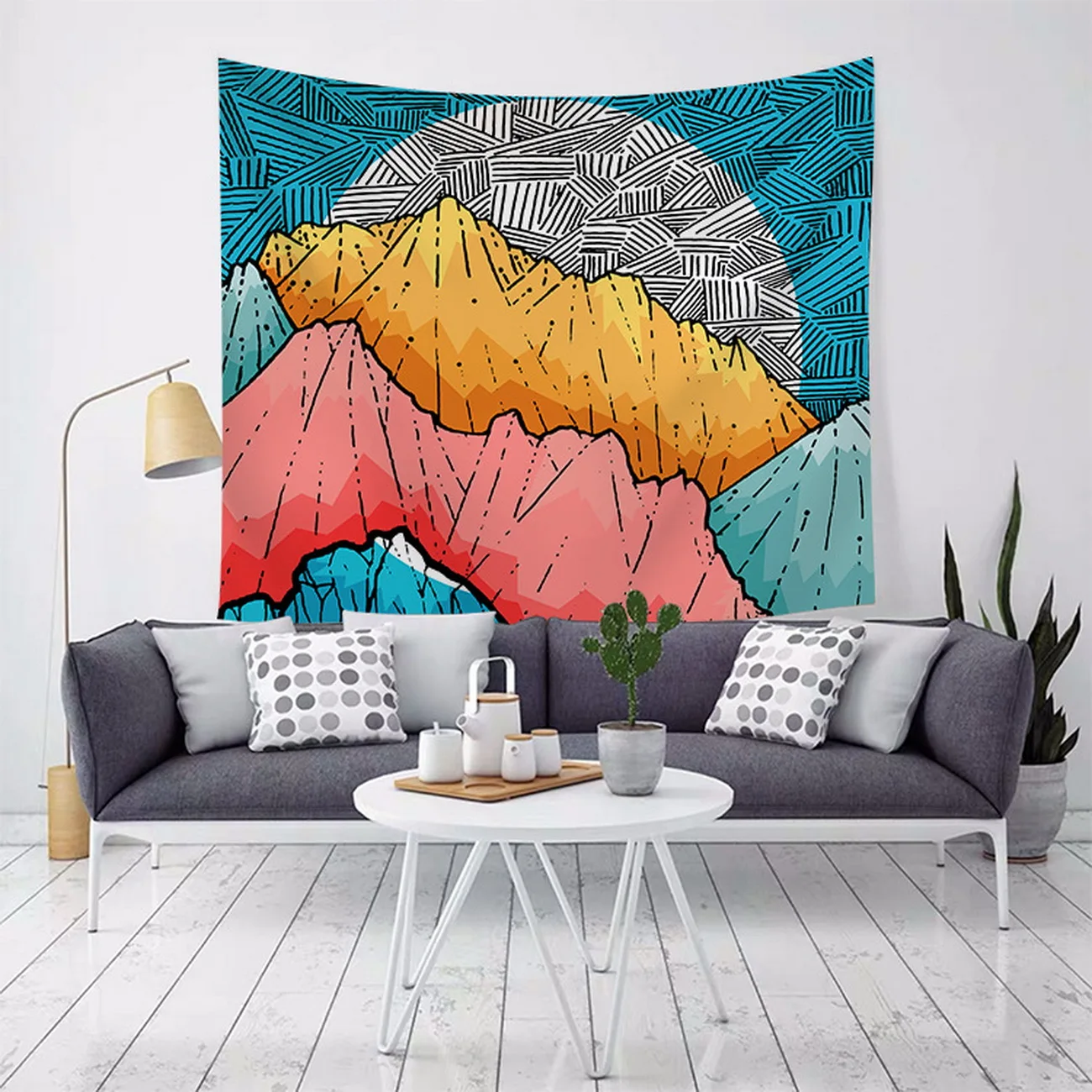 Mountain Moon Tapestry Bohemia Decoration Home Decor Line Art Wall Hanging Tapestry
Mountain Moon Tapestry Bohemia Decoration Home Decor Line Art Wall Hanging Tapestry