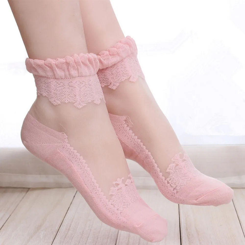 Fashion Sexy Transparent Loose Thin Socks Women's Lace Socks 2023 Summer Women Non-slip Ultra-thin Socks Female
Fashion Sexy Transparent Loose Thin Socks Women's Lace Socks 2023 Summer Women Non-slip Ultra-thin Socks Female