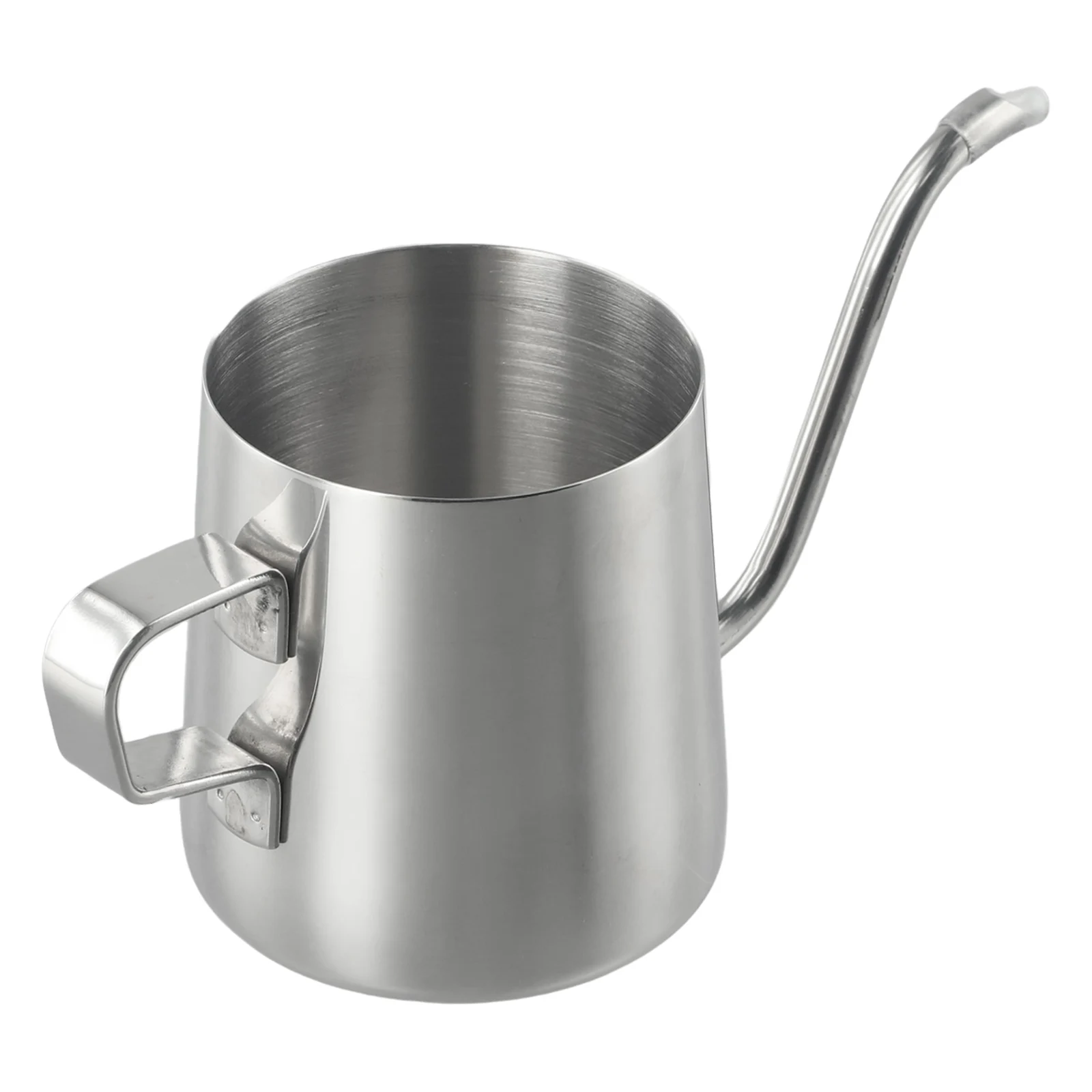 250 350ml Control Tea Milk Insulation Coffee Kettle Kettle Spout Pots 304 Stainless Steel Gooseneck Hand Drip Coffee
250 350ml Control Tea Milk Insulation Coffee Kettle Kettle Spout Pots 304 Stainless Steel Gooseneck Hand Drip Coffee
