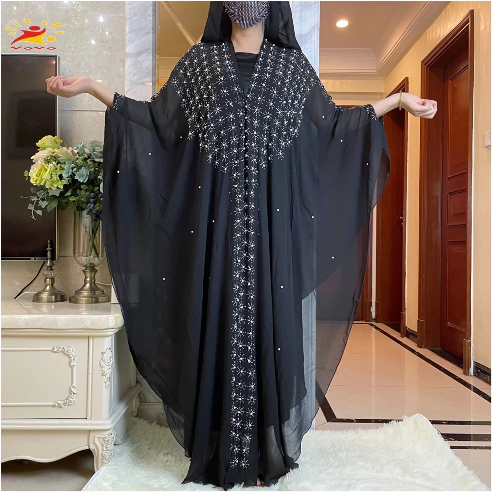 2020 New Open Abaya Loose Size Dubai Turkey Muslim Hooded Dress Women Chiffon Kaftan Beads Cardigan Plus Size Boubou Islamic
2020 New Open Abaya Loose Size Dubai Turkey Muslim Hooded Dress Women Chiffon Kaftan Beads Cardigan Plus Size Boubou Islamic