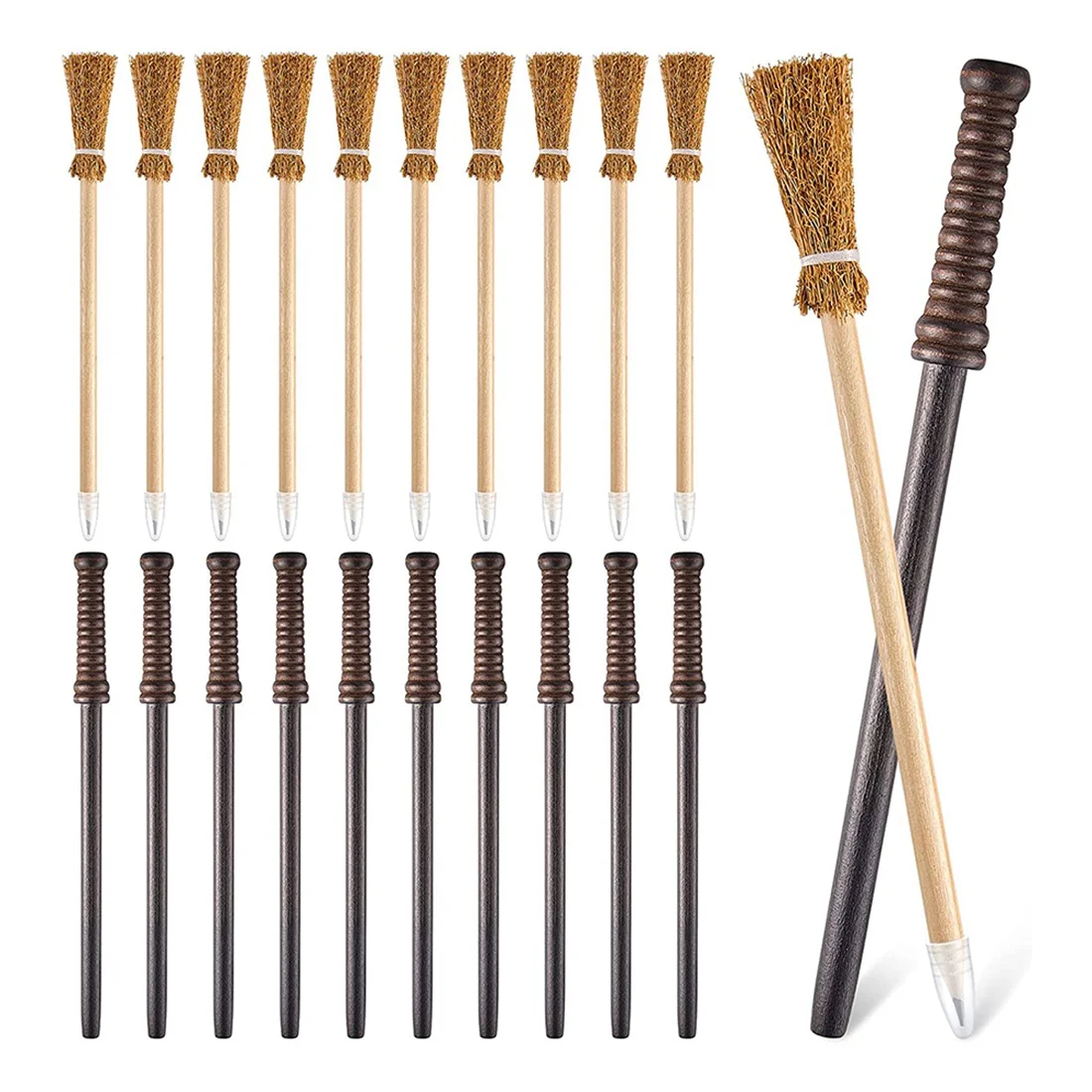 10 Pcs Wand Pencils Party Supplies And10 Pieces Witch Broom Pencils, Wand Pencils Theme Birthday Goody Bag Filler Favors
10 Pcs Wand Pencils Party Supplies And10 Pieces Witch Broom Pencils, Wand Pencils Theme Birthday Goody Bag Filler Favors