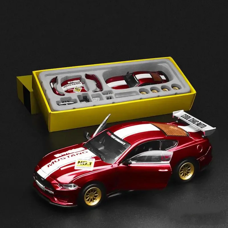 1:42 Scale Diecast Ford 2018 Mustang GT Super Racing Assembly Car Model Doors Openable Educational Collection Boy Toy Gift Box
1:42 Scale Diecast Ford 2018 Mustang GT Super Racing Assembly Car Model Doors Openable Educational Collection Boy Toy Gift Box