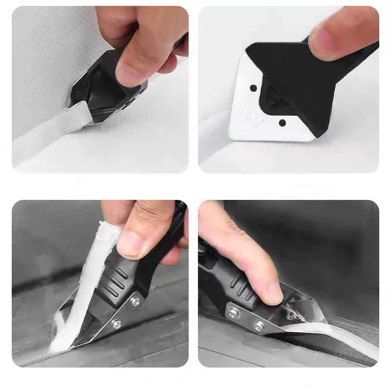 Metal scraper shovel glass glue scraper angle residual glue scraper beauty seam tool set scraper board tool hand tools
Metal scraper shovel glass glue scraper angle residual glue scraper beauty seam tool set scraper board tool hand tools
