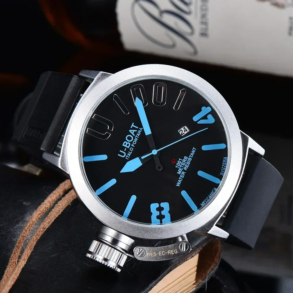 Creative Design Big U-Boat Men Watches Business Orange Colour Pointer Quartz Watch Men Hook Big Boat Watch Uboat Steel Watch
Creative Design Big U-Boat Men Watches Business Orange Colour Pointer Quartz Watch Men Hook Big Boat Watch Uboat Steel Watch