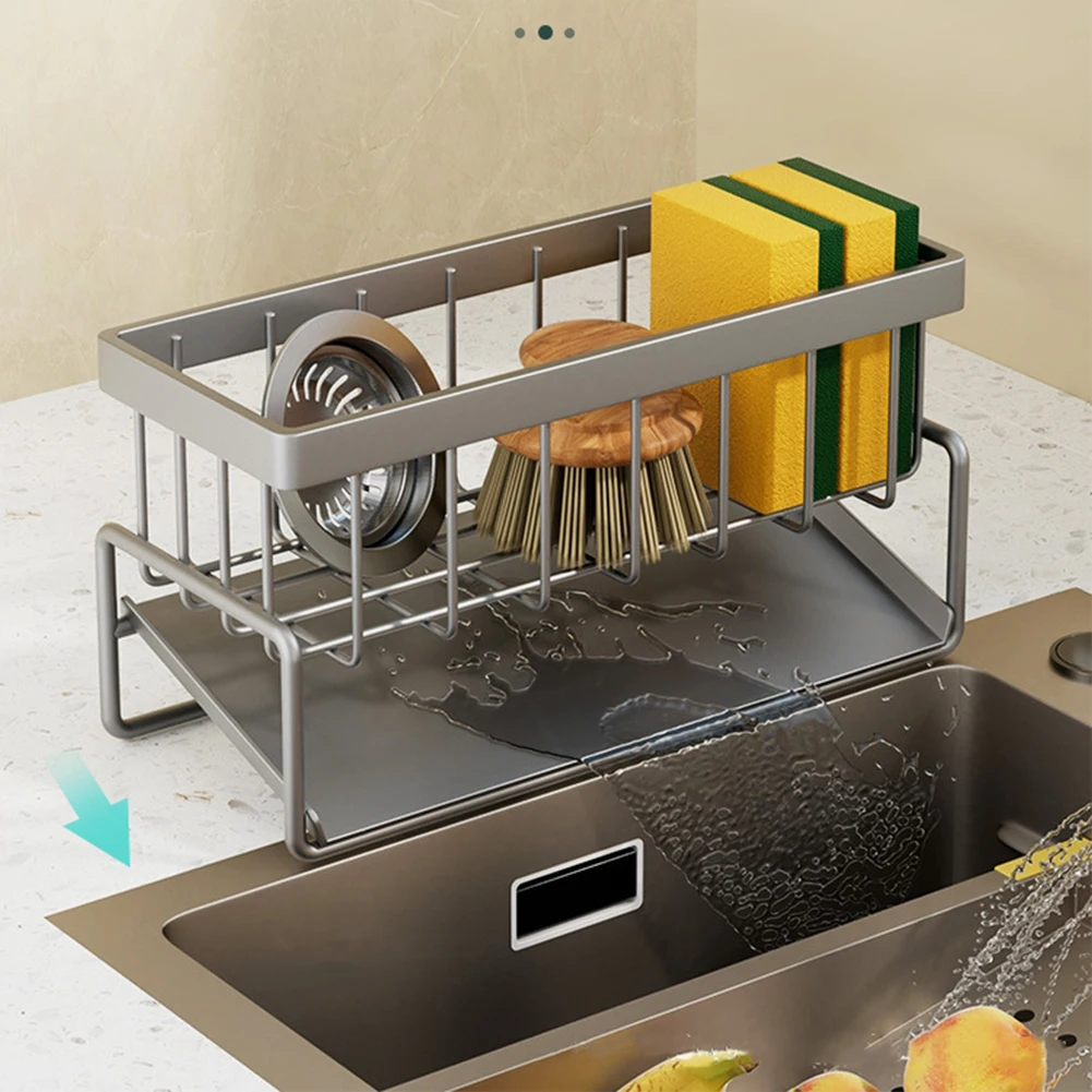Stainless Steel Sink Drain Rack Sponge Storage Faucet Holder Soap Drainer Towel Rack Shelf Organizer Kitchen Accessories
Stainless Steel Sink Drain Rack Sponge Storage Faucet Holder Soap Drainer Towel Rack Shelf Organizer Kitchen Accessories