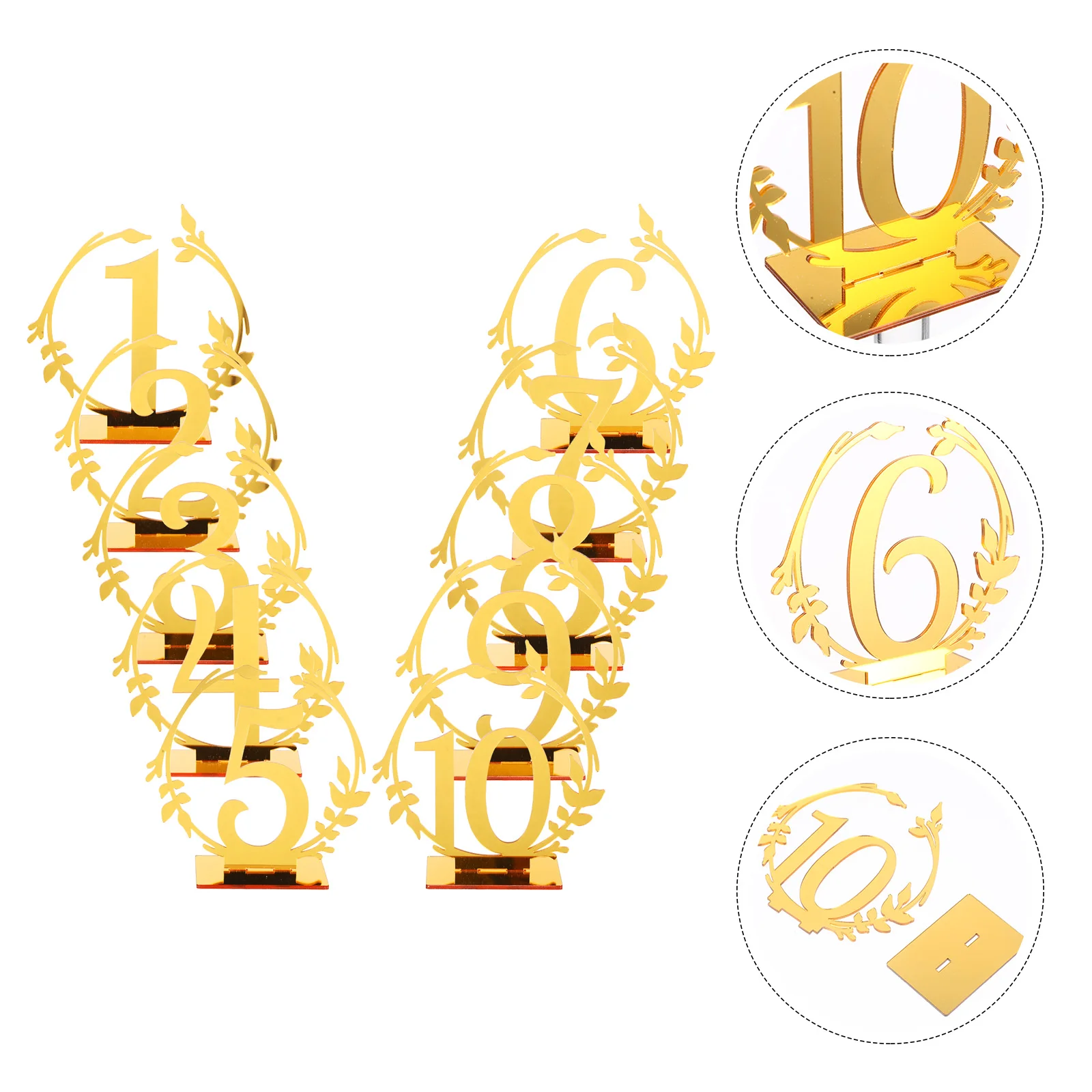 10 Pcs Restaurant Sign Table Card Banquet Dining Room Decor Acrylic Wedding Numbers
10 Pcs Restaurant Sign Table Card Banquet Dining Room Decor Acrylic Wedding Numbers