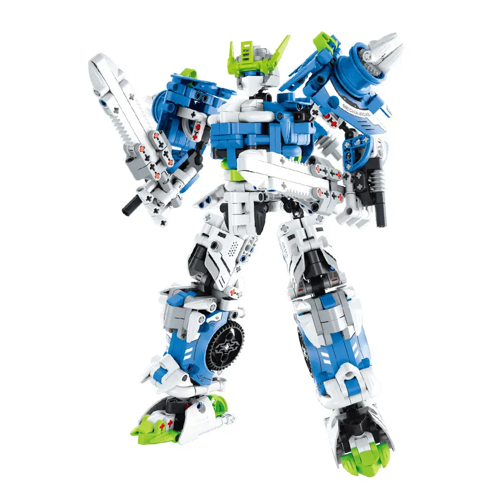 1129pcs Diy Blue Educational Assemble Robot Building Blocks Kit For Kids Boys Toys 6 Years Old Children Gift
1129pcs Diy Blue Educational Assemble Robot Building Blocks Kit For Kids Boys Toys 6 Years Old Children Gift