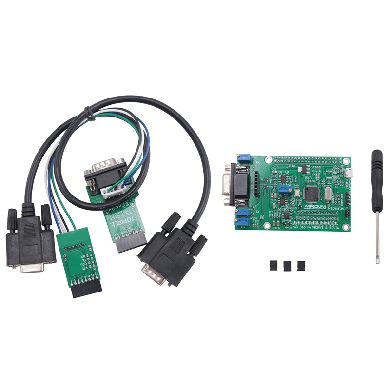 MMDVM Repeater Board V3F4 For DMR C4FM/YSF,NXDN DSTAR POCSAG P25,USB For Raspberry Pi4 GM340 GM350 GM360 CM140
MMDVM Repeater Board V3F4 For DMR C4FM/YSF,NXDN DSTAR POCSAG P25,USB For Raspberry Pi4 GM340 GM350 GM360 CM140