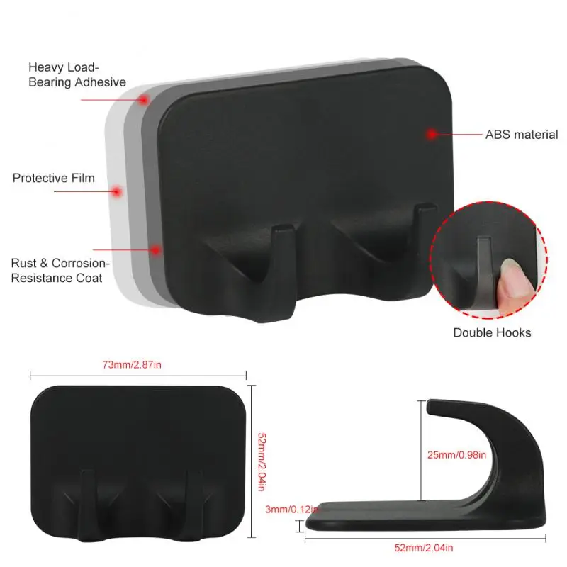 Сверхмощный крючок для хранения, клейкий держатель для хранения, двойные крючки, многофункциональные крючки для кухни, ванной комнаты, настенная вешалка
Сверхмощный крючок для хранения, клейкий держатель для хранения, двойные крючки, многофункциональные крючки для кухни, ванной комнаты, настенная вешалка