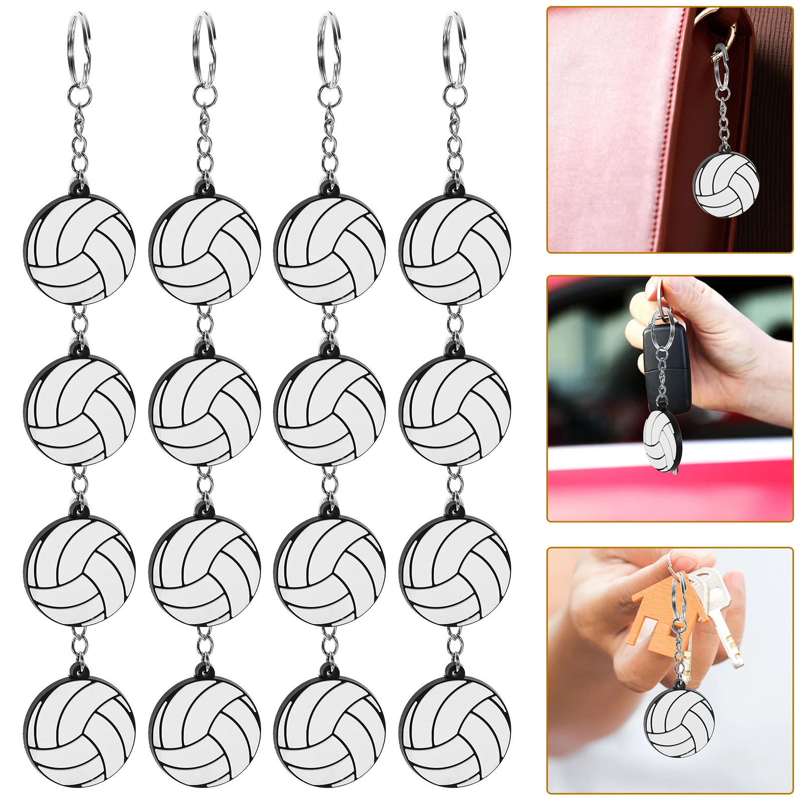 20pcs Sport Keychains Volleyball Party Bag Hanging Pendants Key Chains Volleyball Creative Party Jewelry Accessories Gift
20pcs Sport Keychains Volleyball Party Bag Hanging Pendants Key Chains Volleyball Creative Party Jewelry Accessories Gift