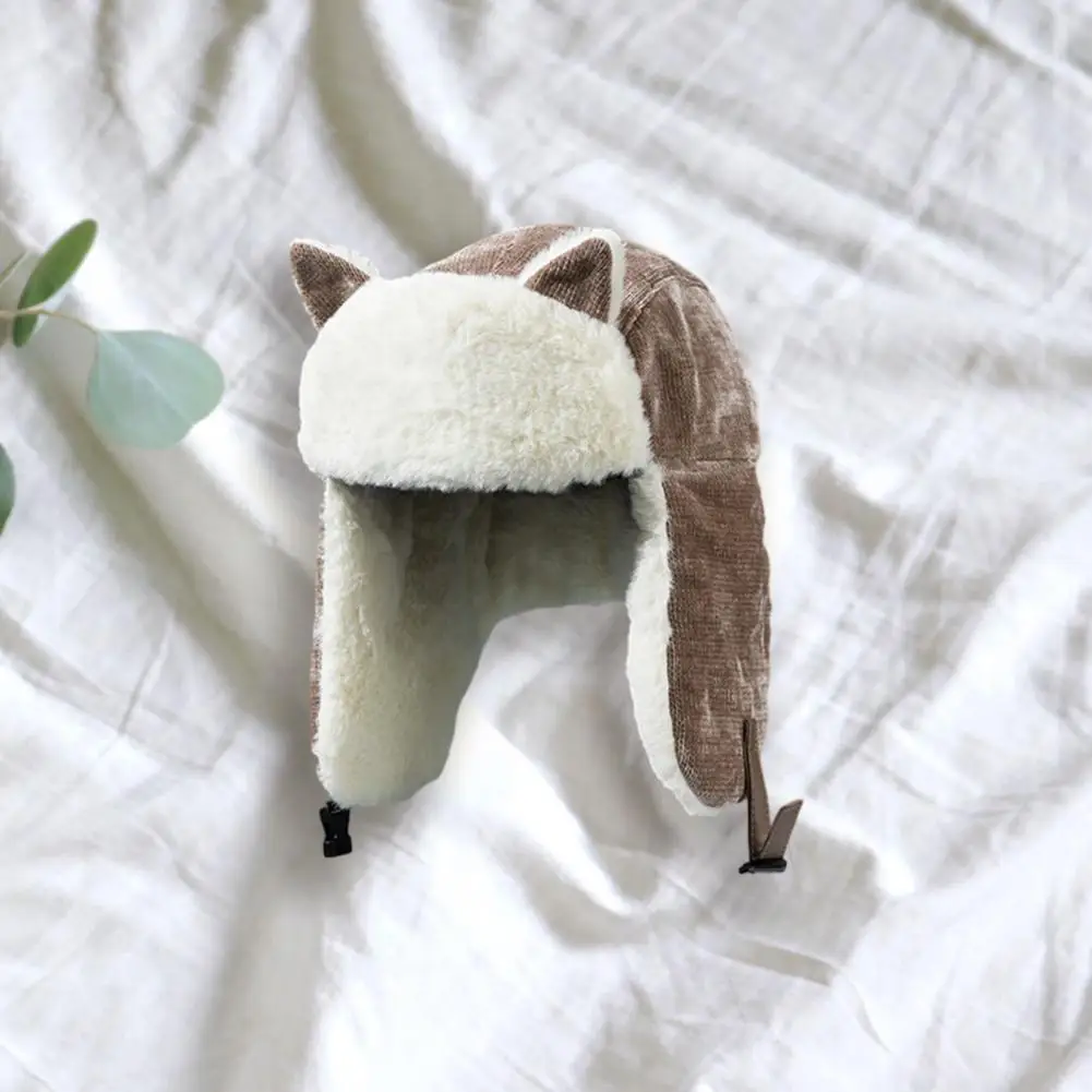 Winter Hat for Women Cozy Velvet-lined Women's Trapper Hat with Cat Ears Windproof Winter Ear Protection for Ladies for Women
Winter Hat for Women Cozy Velvet-lined Women's Trapper Hat with Cat Ears Windproof Winter Ear Protection for Ladies for Women