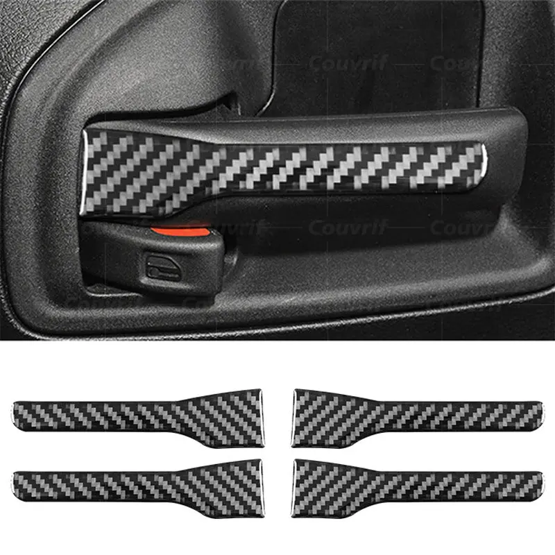 Наклейки из углеродного волокна на дверную ручку автомобиля, для jeep Wrangler JK 2007-2017
Наклейки из углеродного волокна на дверную ручку автомобиля, для jeep Wrangler JK 2007-2017