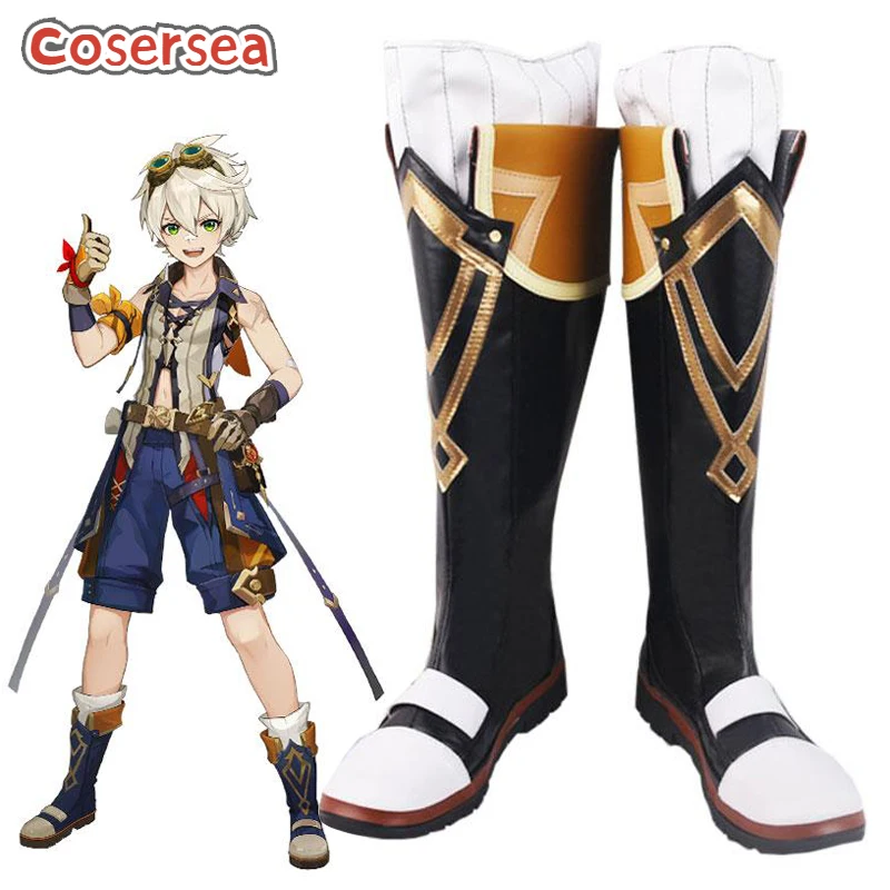 Cosersea Game Genshin Impact Bennett Cosplay Shoes Female Or Male Flat Black Mixed White Women Boot Halloween
Cosersea Game Genshin Impact Bennett Cosplay Shoes Female Or Male Flat Black Mixed White Women Boot Halloween