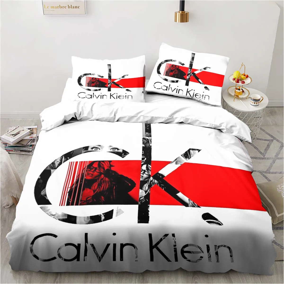 Fashion C-Calvin-Kleins Bedding Set 3D Printing Home Decoration Boy Girl King Size Bedding Set Quilt Cover Pillowcas
Fashion C-Calvin-Kleins Bedding Set 3D Printing Home Decoration Boy Girl King Size Bedding Set Quilt Cover Pillowcas