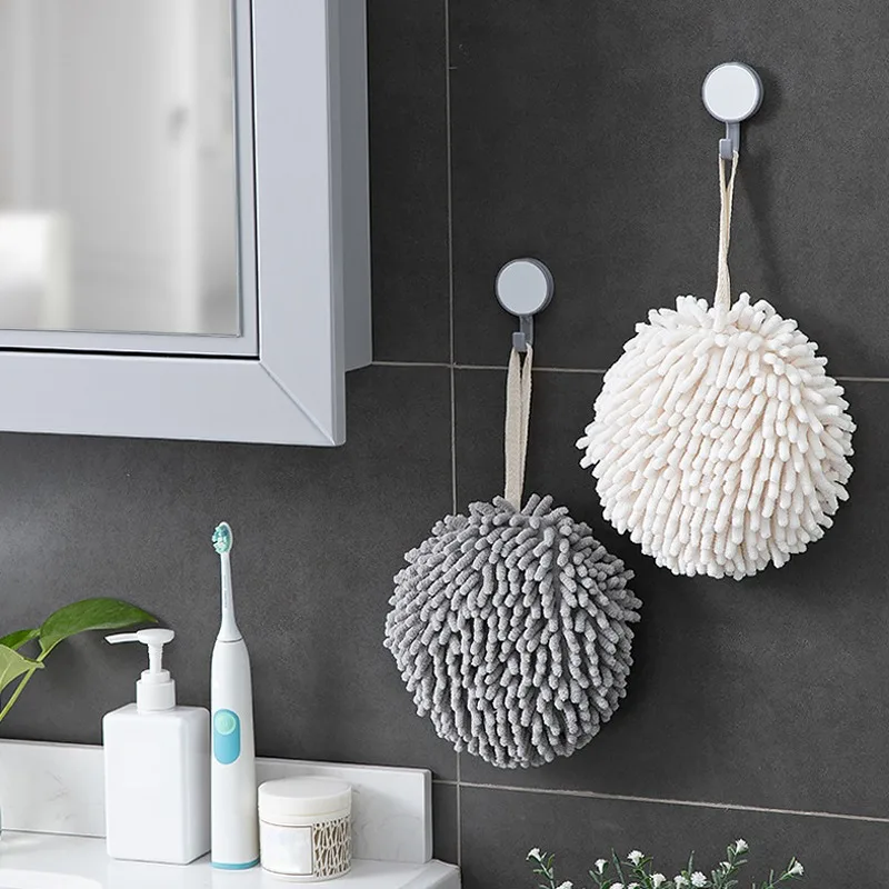 Chenille Hand Towels Soft Quick Dry Absorbent Microfiber Hand Towels Ball With Hanging Loop Cleaning Cloth For Kitchen Bathroom
Chenille Hand Towels Soft Quick Dry Absorbent Microfiber Hand Towels Ball With Hanging Loop Cleaning Cloth For Kitchen Bathroom