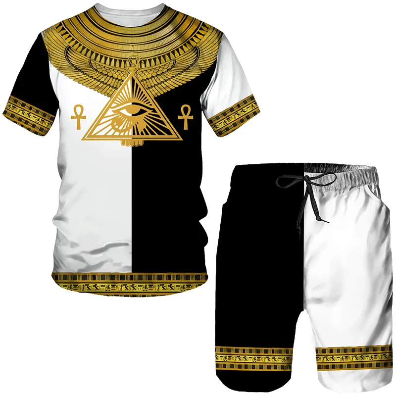 Ancient Horus Egyptian God Eye of Egypt Pharaoh 3D Print Men's Tees/Shorts/Suits Hip Hop Streetwear Clothing Unisex 2 Piece Sets
Ancient Horus Egyptian God Eye of Egypt Pharaoh 3D Print Men's Tees/Shorts/Suits Hip Hop Streetwear Clothing Unisex 2 Piece Sets