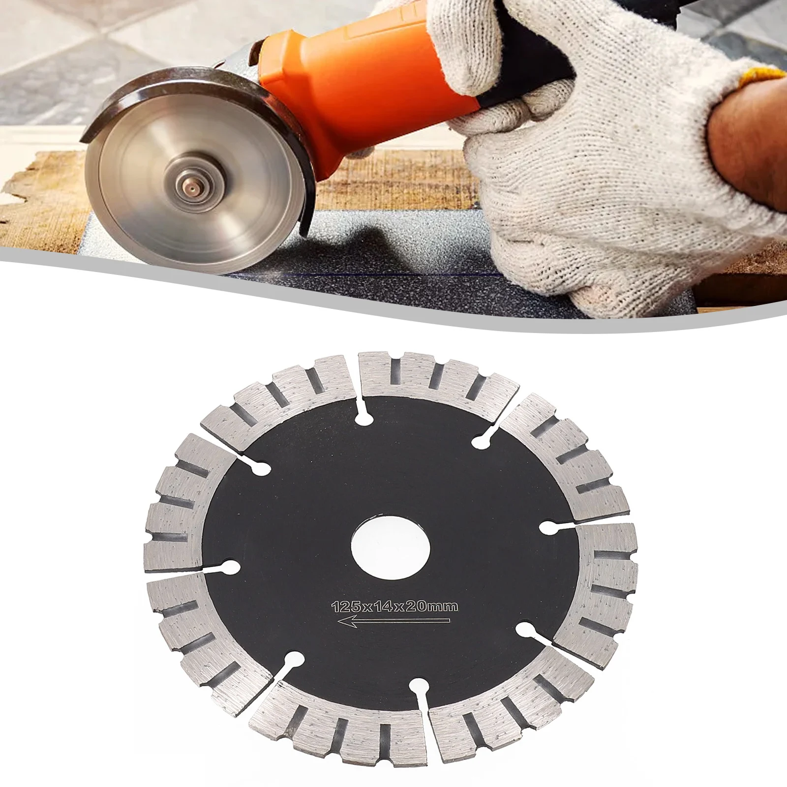 Cutting Disc Diamond Saw Blade 1Pc Diameter 125mm Replacement Segment Saw Blade Cutting Tools Newest 2022 Brand New
Cutting Disc Diamond Saw Blade 1Pc Diameter 125mm Replacement Segment Saw Blade Cutting Tools Newest 2022 Brand New