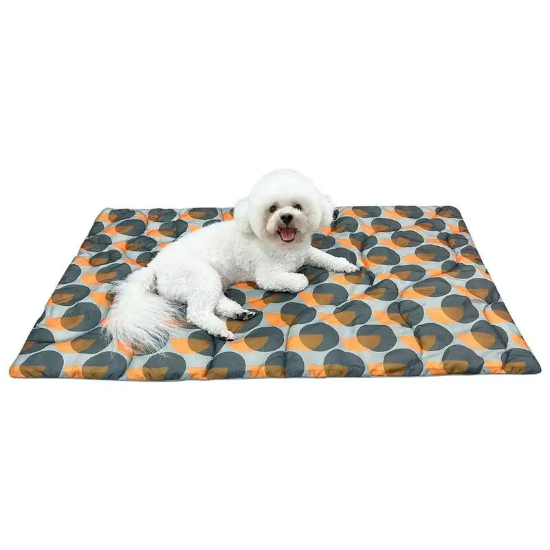 

Dog Waterproof Mat Polyester Waterproof Floor Pet Mats Non Slip Dog Pad Portable Soft Pet Supplies Foldable For Car Cattery Pet
