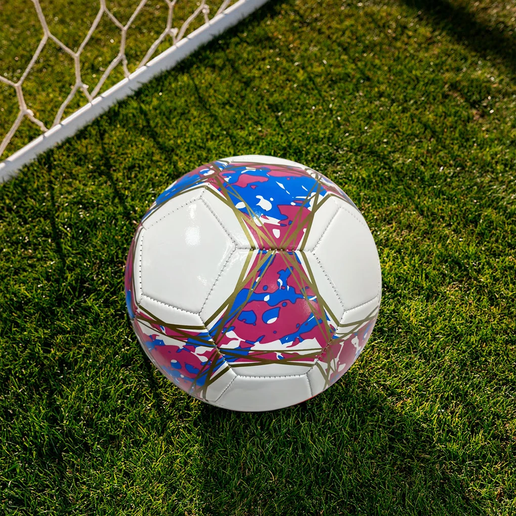 

Professional Football Soccer Balls Official Size 5 Seamless Wearproof Anti-slip PVC Team Training Footy Ball Match Football