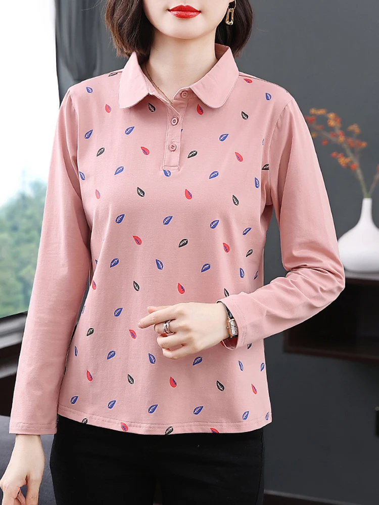 2023 New Women Blouse Cotton Tops Fashion Print Casual Long Sleeve Office Lady Work Button Shirts Female Slim Pullover Blusas
2023 New Women Blouse Cotton Tops Fashion Print Casual Long Sleeve Office Lady Work Button Shirts Female Slim Pullover Blusas