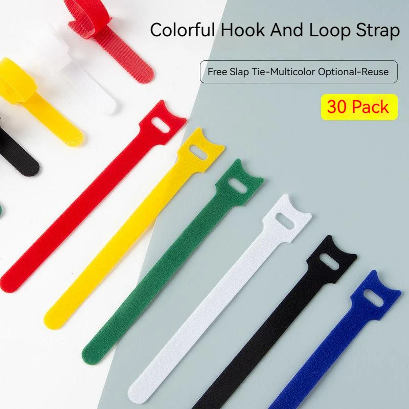 30pcs Data Cable Storage Ties Charging Cable Ties R Cable Winding Set Computer Fixed Cable Manager Organizer Velcro Home Office
30pcs Data Cable Storage Ties Charging Cable Ties R Cable Winding Set Computer Fixed Cable Manager Organizer Velcro Home Office